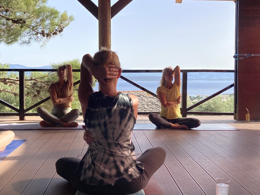 Yoga auf Insel Brac